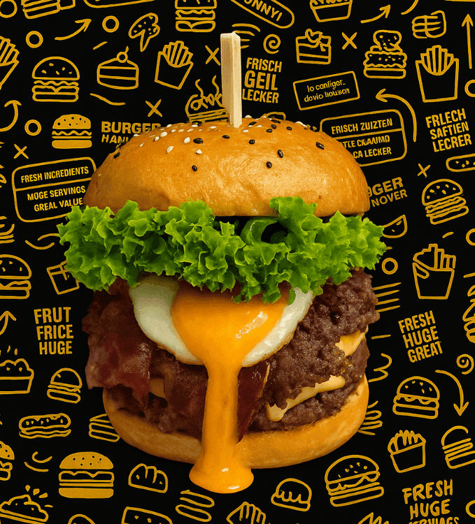Texas Sunrise Smash Burger